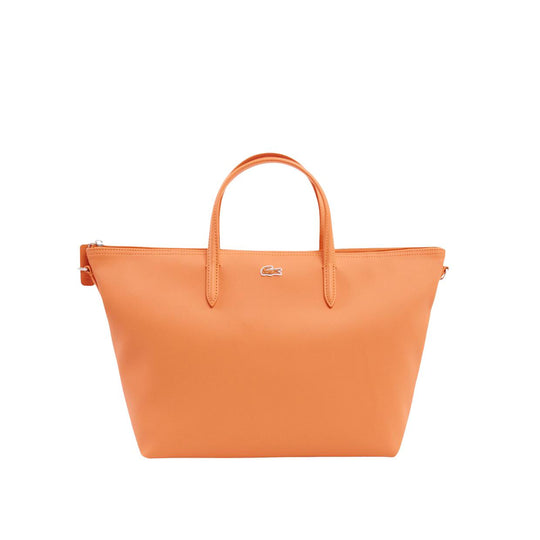 Borsa Donna Lacoste Shopping Medium Tracolla Arancione