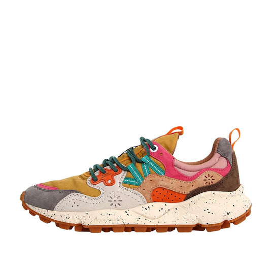 Women's Sneakers Flower Mountain Yamano 3 Yellow / Pink