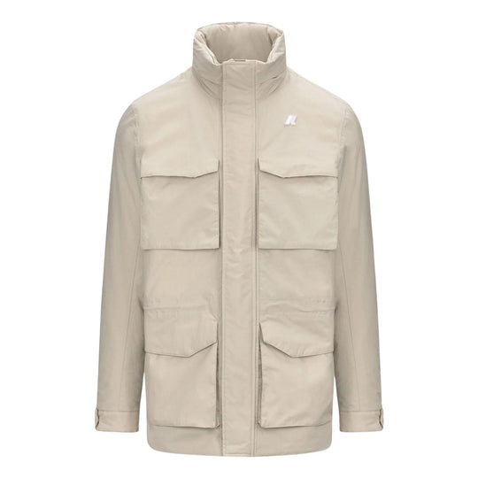 Giubbino Uomo K-Way Manphy Warm Ottoman Beige