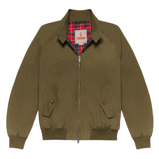 Men's Baracuta G9 Harrington Jacket Green (Beech)