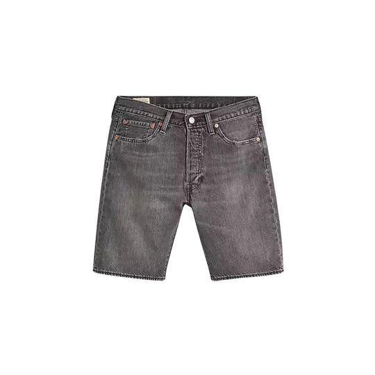Bermuda Uomo Levi's 501 Original Nero Lavato