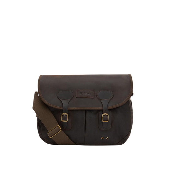 Herrentasche Barbour Wax Leder Tarras Grün 