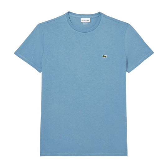 Men's Lacoste Pima Cotton T-shirt Light Blue (HD9)