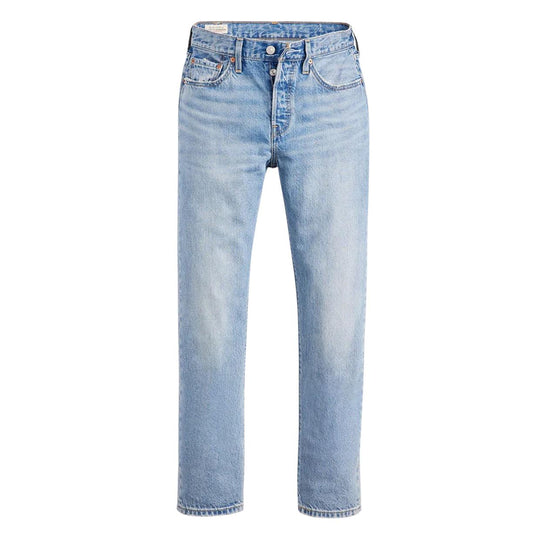 Jeans Donna Levi's 501 Crop Blu Chiaro