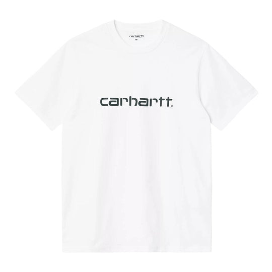 T-shirt Uomo Carhartt WIP S/S Script Bianco / Nero