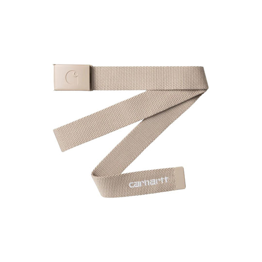 Unisex Riem Carhartt C-Logo Belt Tonal Zandkleur