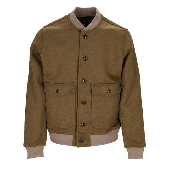Herren Jacke Chesapeake's Military Bomber Olivgrün 