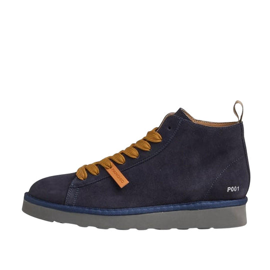 Polacchine Uomo Panchic P001 Blu/Senape
