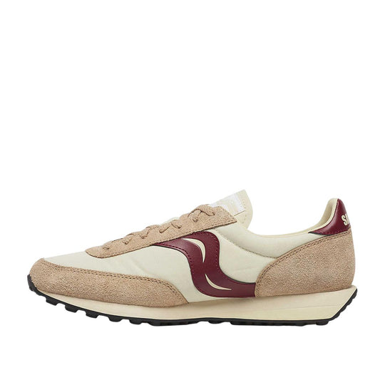 Sneakers Uomo Saucony Trainer 80 Original Beige / Bordeaux